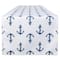DII® 72" Blue Anchor Print Outdoor Table Runner